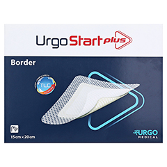 URGOSTART Plus Border 15x20 cm Wundverband 10 Stck - Vorderseite