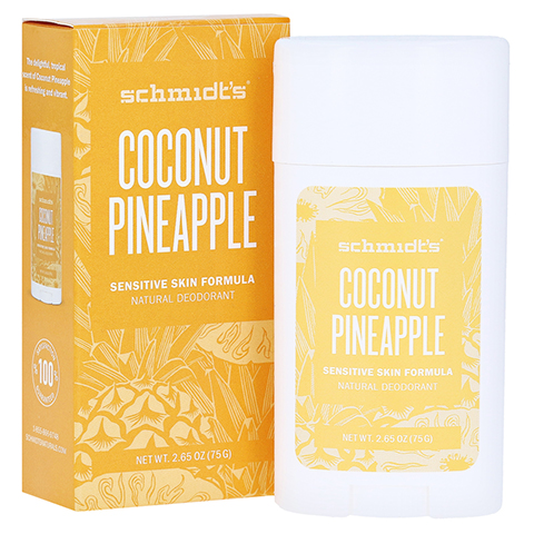 SCHMIDTS Deo Stick sensitive Coconut & Pineapple 75 Gramm