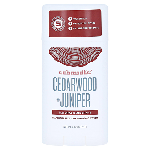 SCHMIDTS Deo Stick Signature Cedarwood & Juniper 75 Gramm