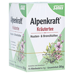ALPENKRAFT Husten- und Bronchialtee Salus Fbtl. 15 Stck