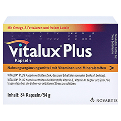 Vitalux Plus 84 Stück - Vorderseite