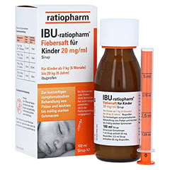 IBU-ratiopharm Fiebersaft fr Kinder 20mg/ml 100 Milliliter N1