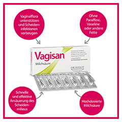 Vagisan Milchsure Vaginalzpfchen 14 Stck - Info 1