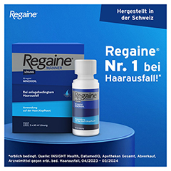 Regaine Mnner 50mg/ml Lsung zur Anwendung auf der Haut (Kopfhaut) 60 Milliliter - Info 1