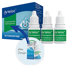 Artelac Augentropfen, Trnenersatzmittel 3x10 Milliliter N3 - Info 1