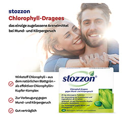 Stozzon Chlorophyll-Dragees gegen Mund- und Krpergeruch 200 Stck - Info 1