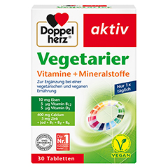 Doppelherz aktiv Vegetarier Vitamine + Mineralstoffe