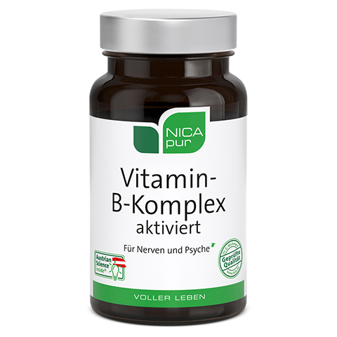 NICAPUR Vitamin B Komplex aktiviert Kapseln 60 Stck