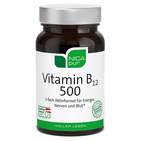 NICAPUR Vitamin B12 500 Kapseln 60 Stck
