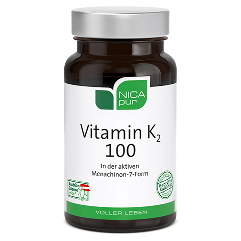 NICAPUR Vitamin K2 100 Kapseln 60 Stck