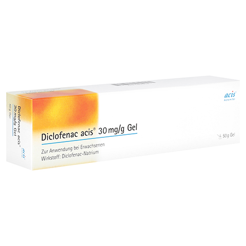 DICLOFENAC acis 30 mg/g Gel 50 Gramm