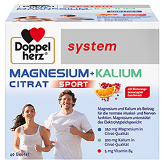 Doppelherz system Magnesium + Kalium Citrat Sport