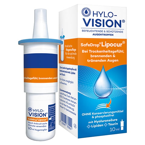 HYLO-VISION SafeDrop Lipocur Augentropfen 10 Milliliter