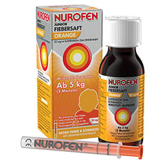 Nurofen Junior Fiebersaft Orange 20mg/ml