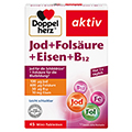 DOPPELHERZ Jod+Folsure+Eisen+B12 Tabletten 45 Stck