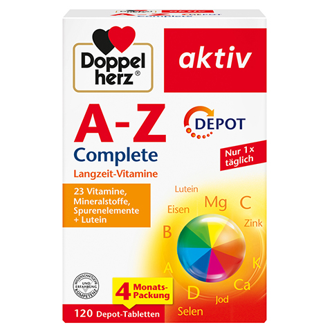 DOPPELHERZ A-Z Complete Depot Tabletten 120 Stck