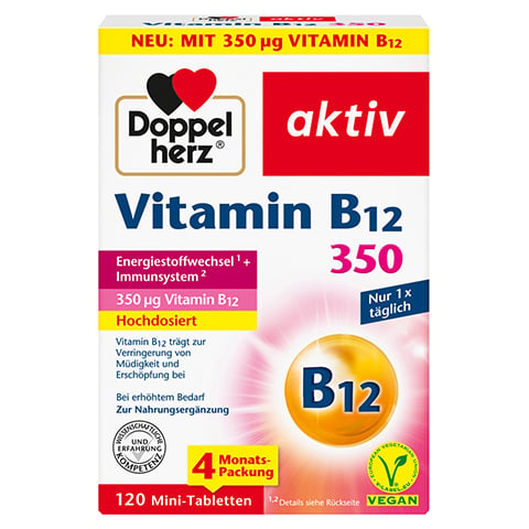 DOPPELHERZ Vitamin B12 350 Tabletten 120 Stck