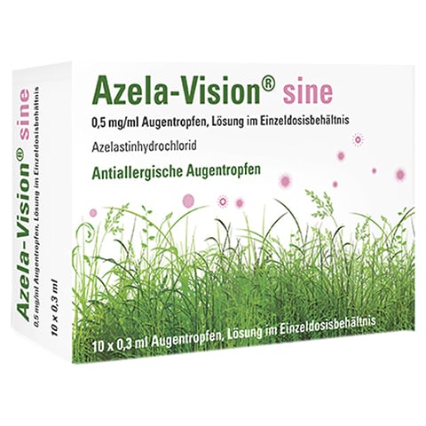 Azela-Vision sine 0,5mg/ml Augentropfen 10x0.3 Milliliter N1
