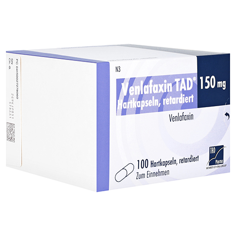 Venlafaxin TAD 150mg 100 Stck N3