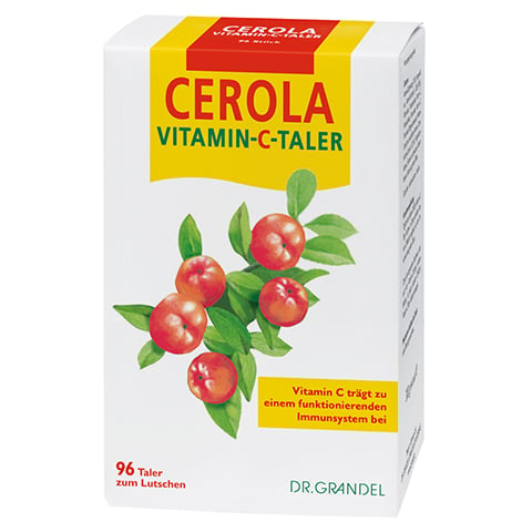 Cerola Vitamin C Taler Grandel 96 Stück
