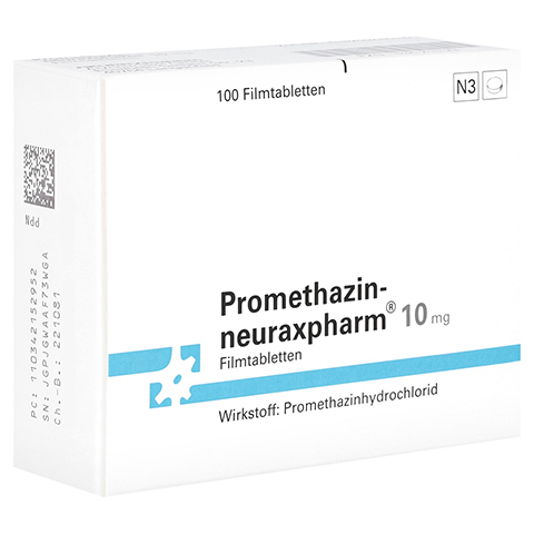 Promethazin-neuraxpharm 10mg 100 Stück N3