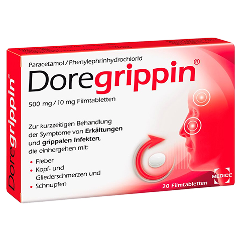 Doregrippin 500mg/10mg 20 Stck N1