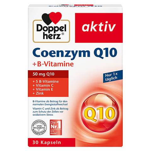 Doppelherz aktiv Coenzym Q10 + B-Vitamine 30 Stck