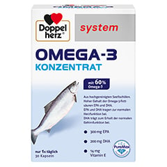 DOPPELHERZ Omega-3 Konzentrat system Kapseln