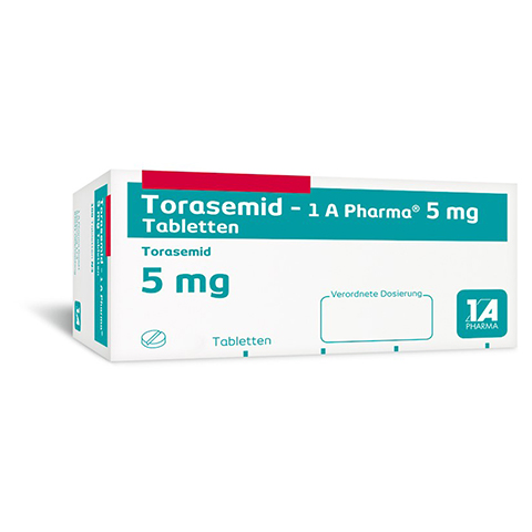 Torasemid-1A Pharma 5mg 50 Stück N2