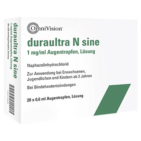 Duraultra N sine 1mg/ml Augentropfen 20x0.6 Milliliter