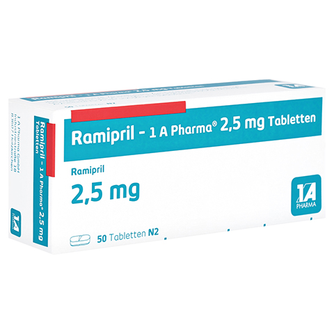 Ramipril-1A Pharma 2,5mg 50 Stck N2