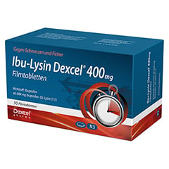 Ibu-Lysin Dexcel 400mg 50 Stck N3