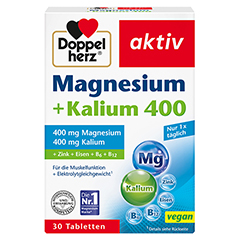 Doppelherz aktiv Magnesium + Kalium 400