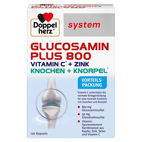 Doppelherz system Glucosamin Plus 800 mit Glucosamin + Chondroitin 120 Stck