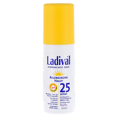 LADIVAL allergische Haut Spray LSF 25 150 Milliliter