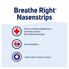 BESSER Atmen Breathe Right Nasenpfl.normal beige 10 Stck - Info 2