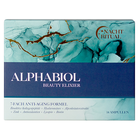 ALPHABIOL Beauty Elixier 7fach Anti-Aging Formel 14x25 Milliliter
