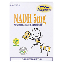 NADH 5 mg Kapseln 60 Stück - Vorderseite