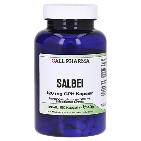 SALBEI 120 mg GPH Kapseln 180 Stück