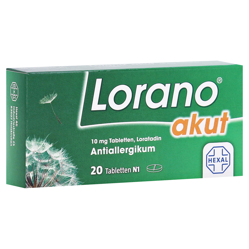 Lorano akut Tabletten 20 Stück