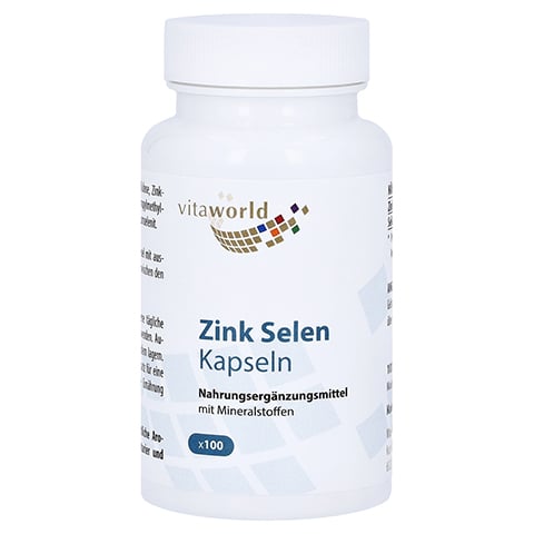 ZINK SELEN Kapseln 15 mg/100 µg 100 Stück