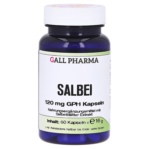 SALBEI 120 mg GPH Kapseln 60 Stck