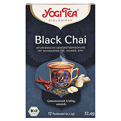 YOGI TEA Black Chai Bio Filterbeutel 17x2.2 Gramm - Vorderseite