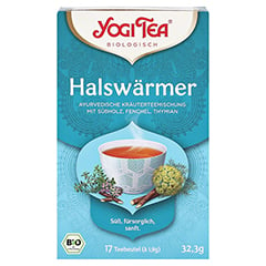YOGI TEA Halswärmer Bio Filterbeutel 17x1.8 Gramm - Vorderseite