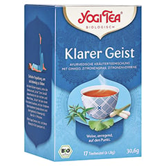 YOGI TEA Klarer Geist Bio Filterbeutel 17x1.8 Gramm