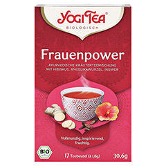 YOGI TEA Frauen Power Bio Filterbeutel 17x1.8 Gramm - Vorderseite