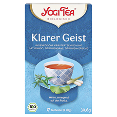 YOGI TEA Klarer Geist Bio Filterbeutel 17x1.8 Gramm - Vorderseite