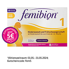 FEMIBION 1 Kinderwunsch+Frhschwangers.o.Jod Tabl. 60 Stck