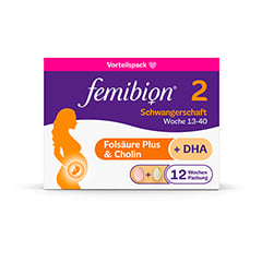 FEMIBION 2 Schwangerschaft Kombipackung 2x84 Stck - Vorderseite
