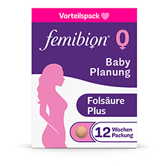 FEMIBION 0 Babyplanung Tabletten 84 Stck - Vorderseite